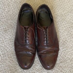 Florsheim Imperial Brown Leather Wingtip Oxfords